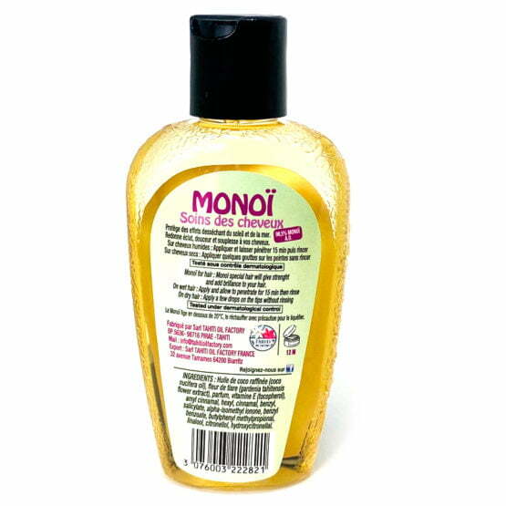 Monoi Tevi Tahiti Soins Des Cheveux 120ml Tahiti Oil Factory