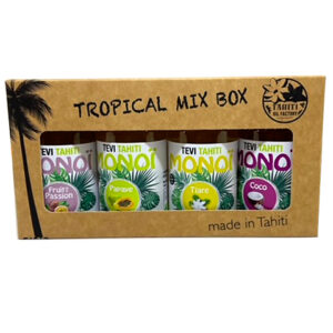 Produit- Tropical Mix Box 4x60 TEVI Tahiti - TahitiOilFactory