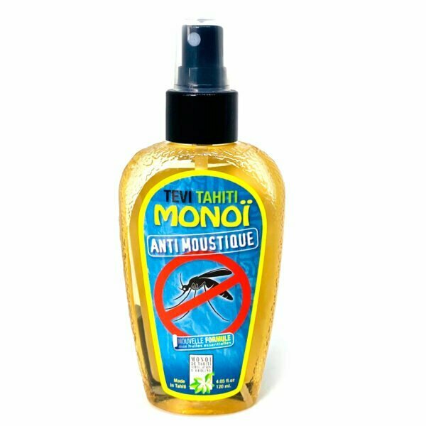 Produit - Monoï anti moustique 120ml Tevi Tahiti - TahitiOilFactory