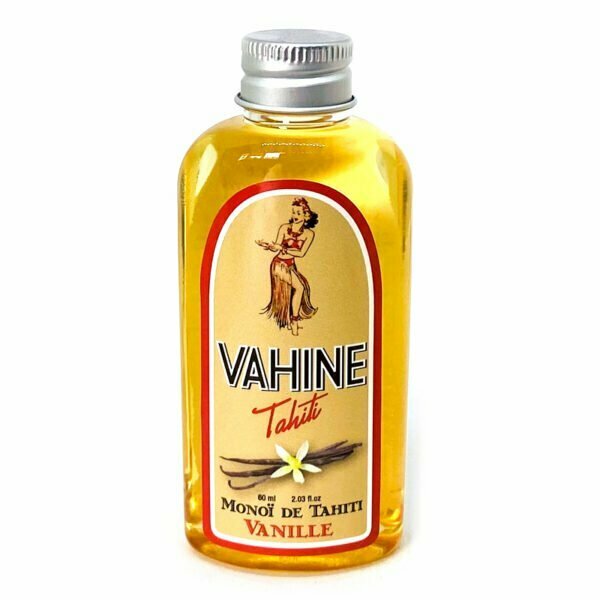 Produit - Monoï à la Vanille Vahine Tahiti 60ml - TahitiOilFactory
